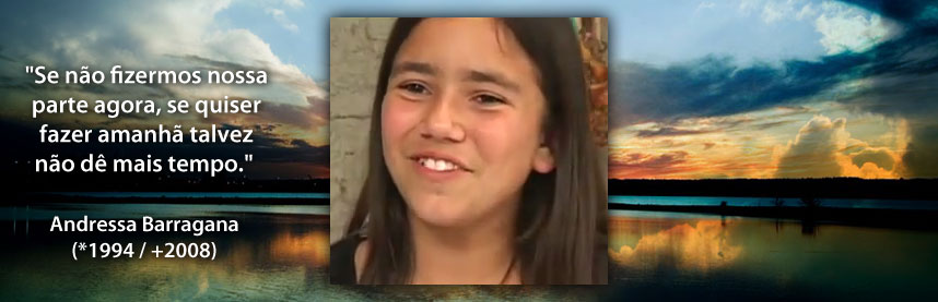 Andressa Barragana – Pequena Grande Missionária