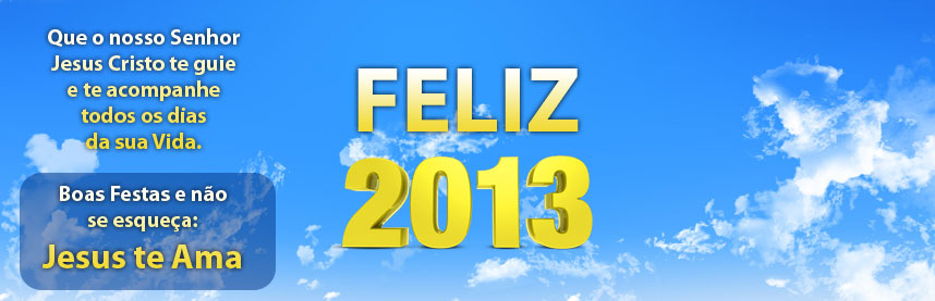 Feliz Ano Novo – Jesus te Ama